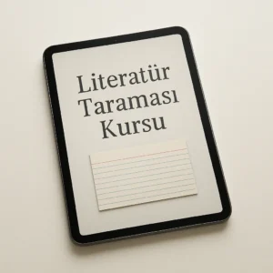 Literatür Taraması Kursu