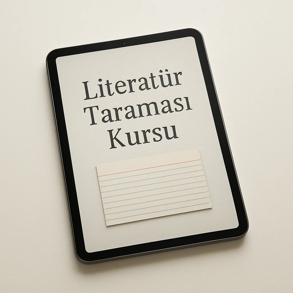 Literatür Taraması Kursu